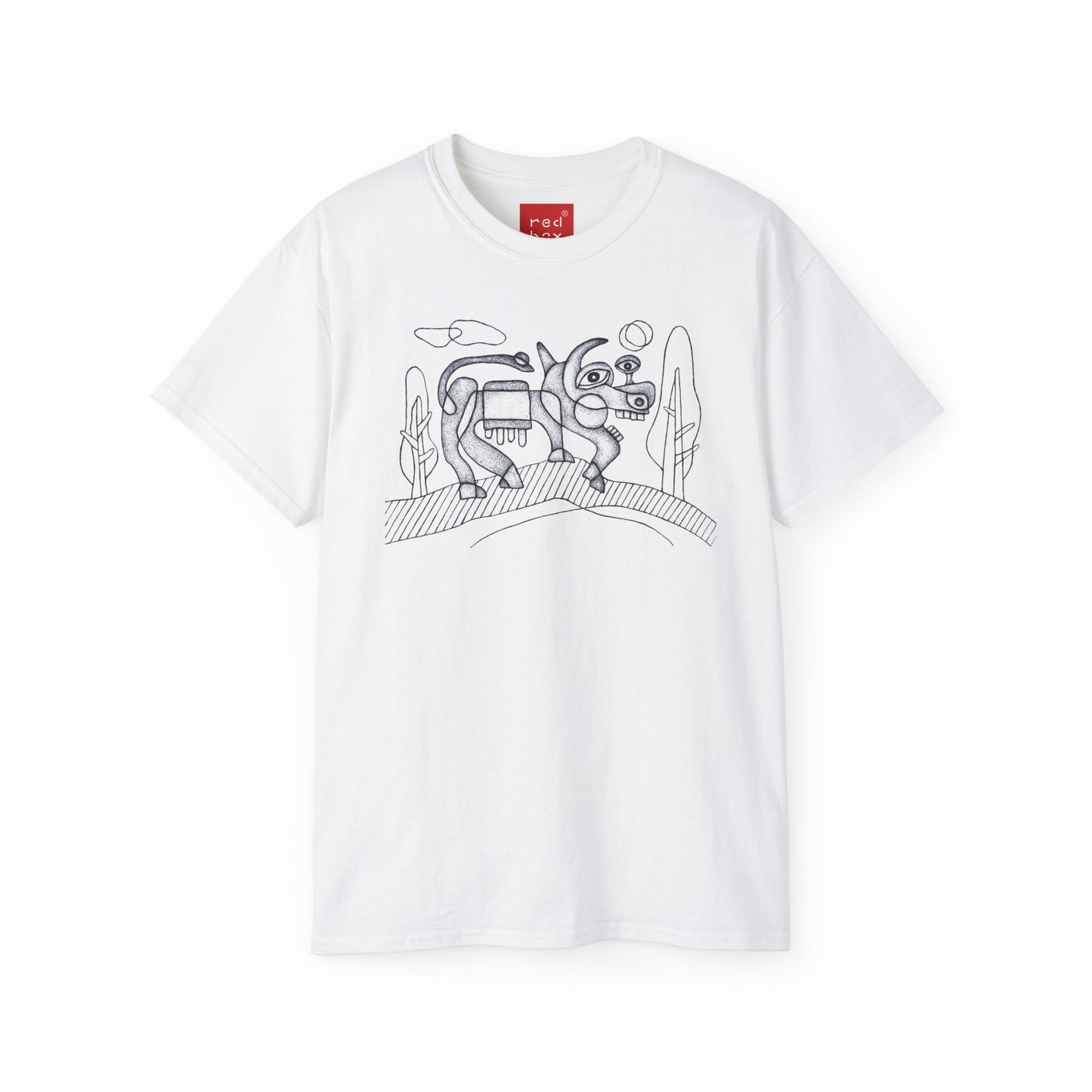 ''Spring Cow'' Tee