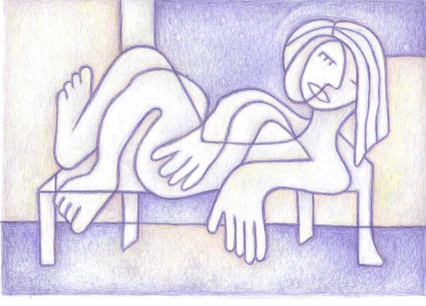 ''Act In Purple'' Original Artwork