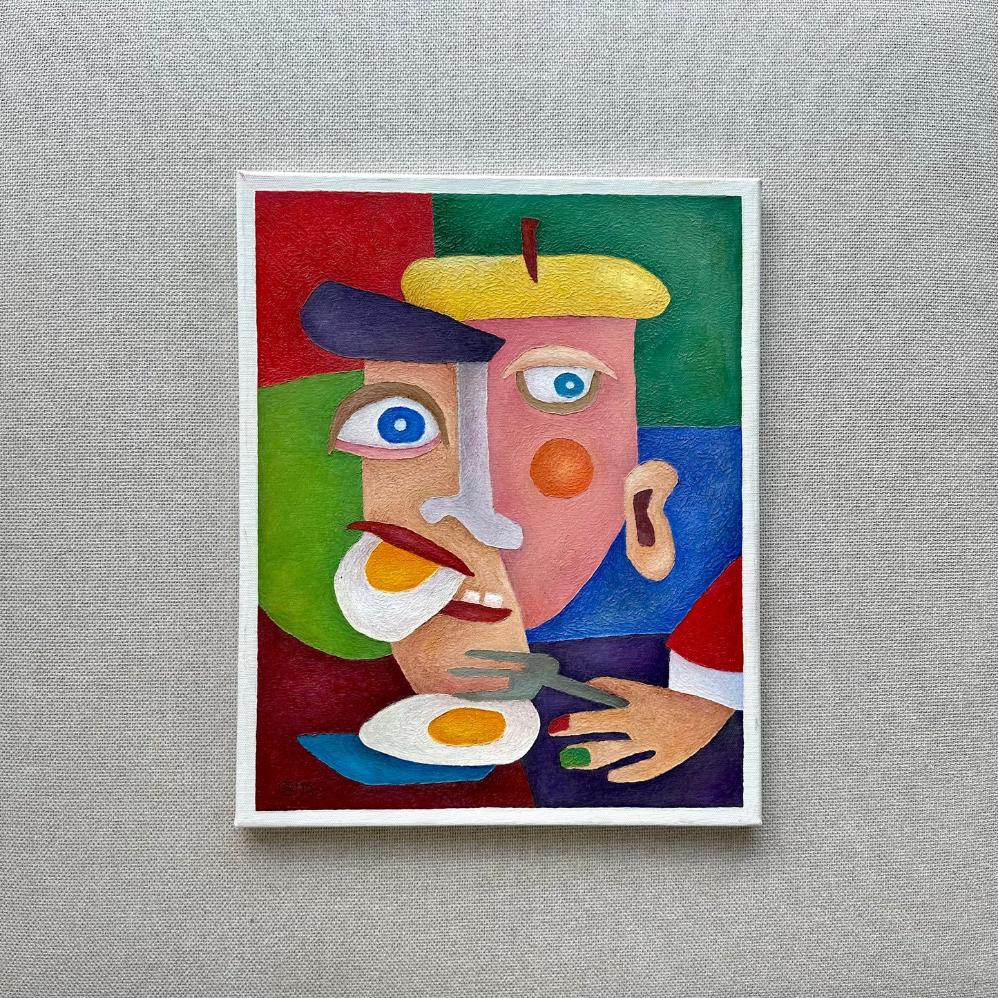 ''Egg Eater'' Original Artwork
