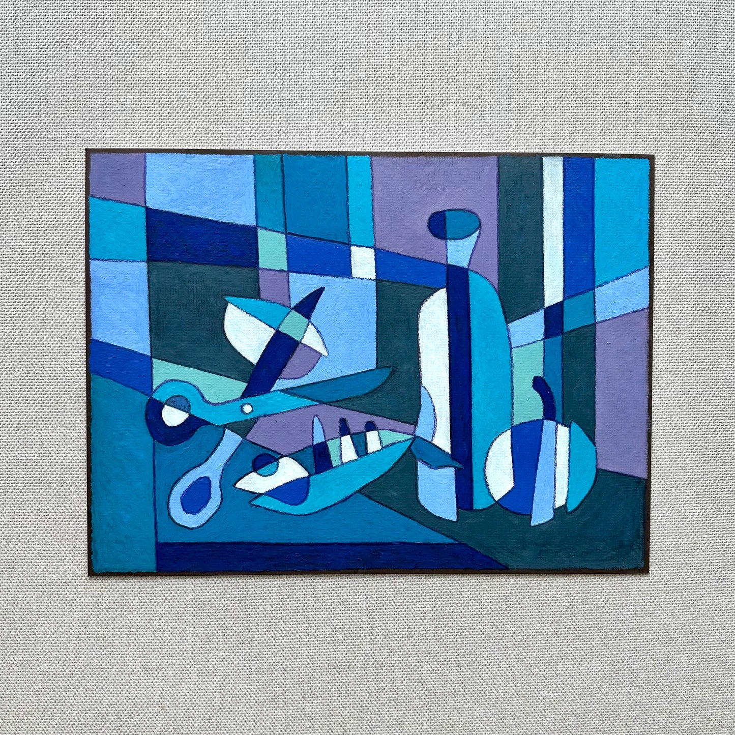 ''Nature Morte With Scissors'' Original Artwork