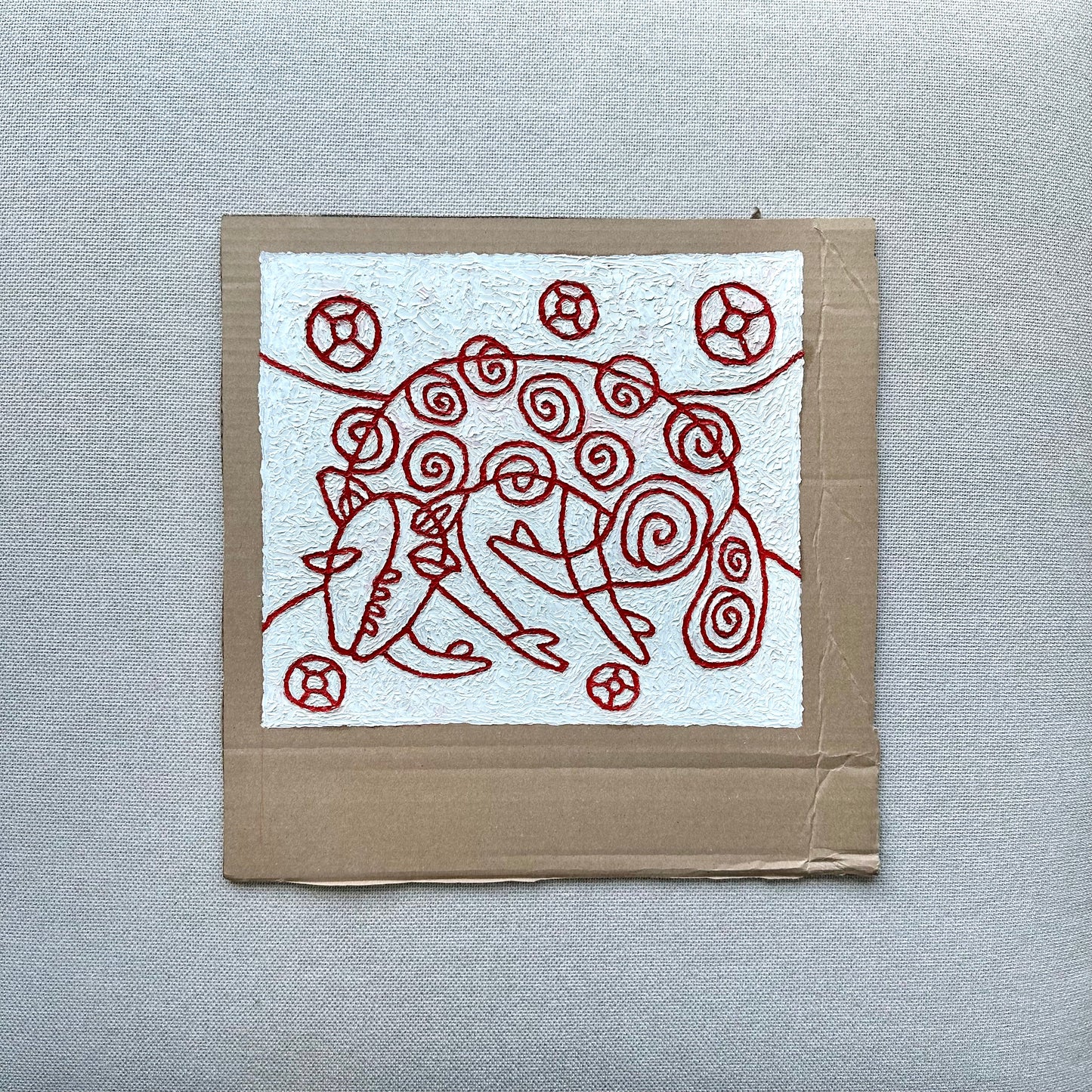 ''Just A Lamb'' Original Artwork