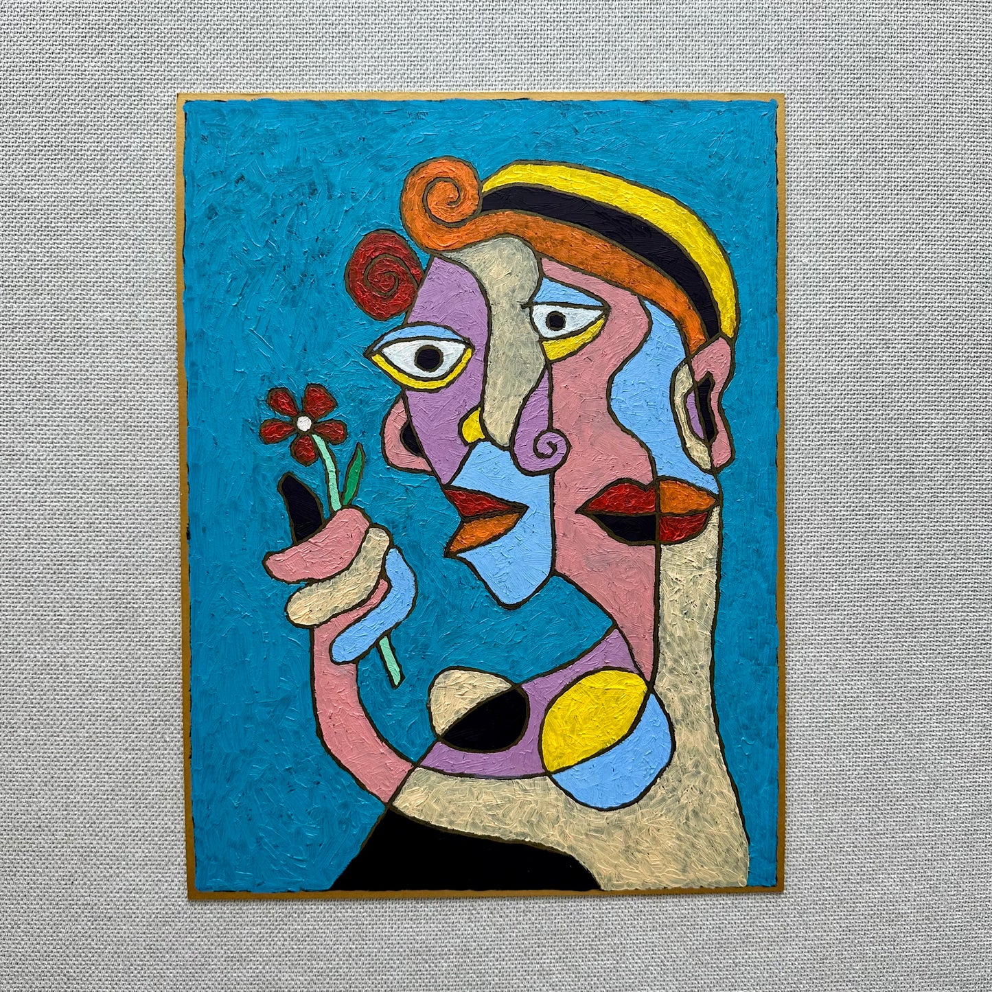 ''Woman With Flower / Fleur''