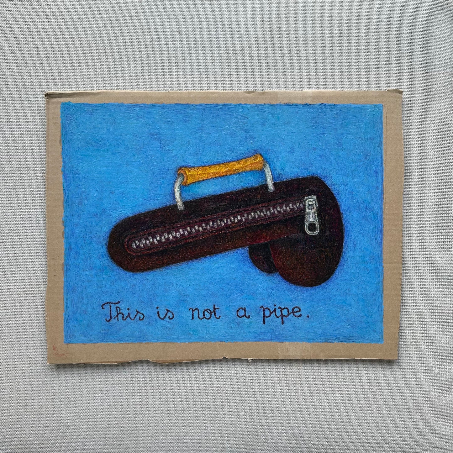 ''This Is Not A Pipe'' Original Artwork