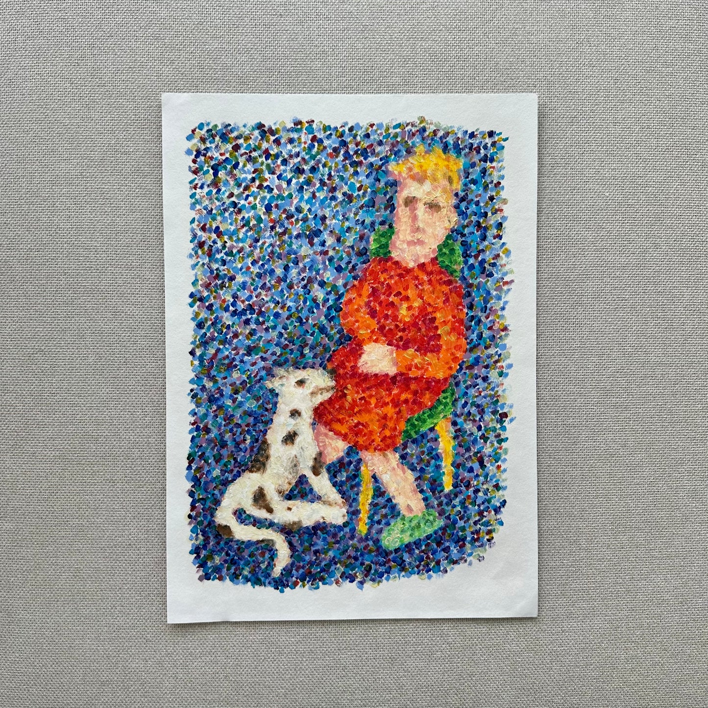 ''Bobik'' Original Artwork