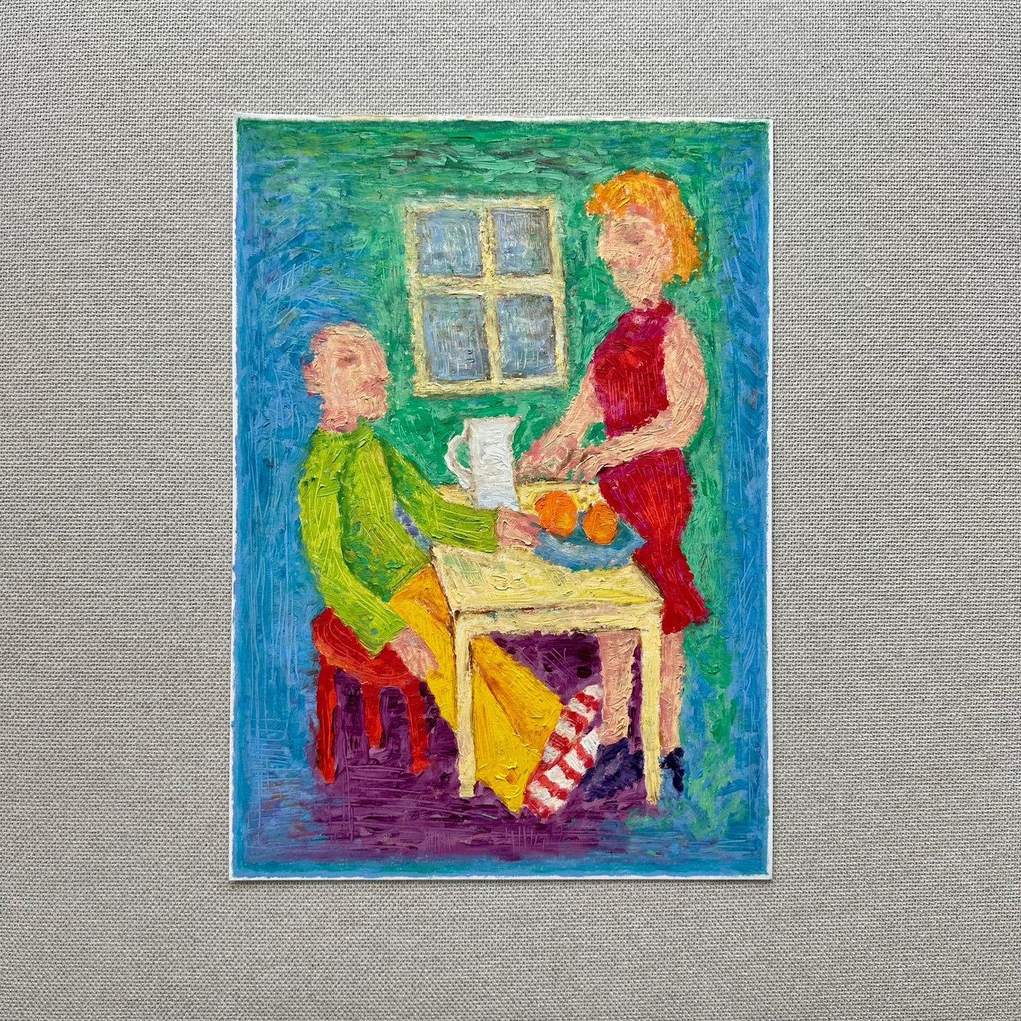 ''In Kitchen In The Evening'' Original Artwork