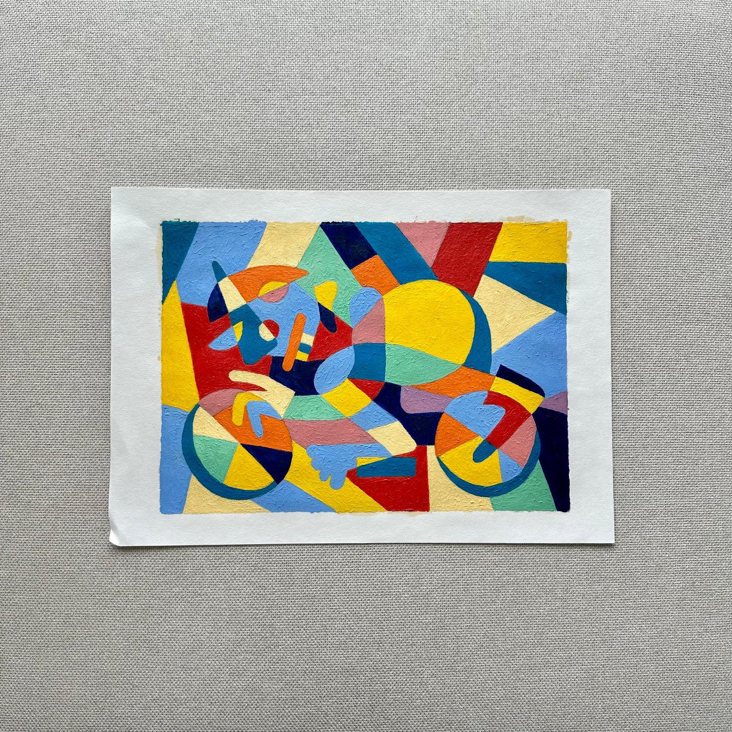 ''Tour De France'' Original Artwork