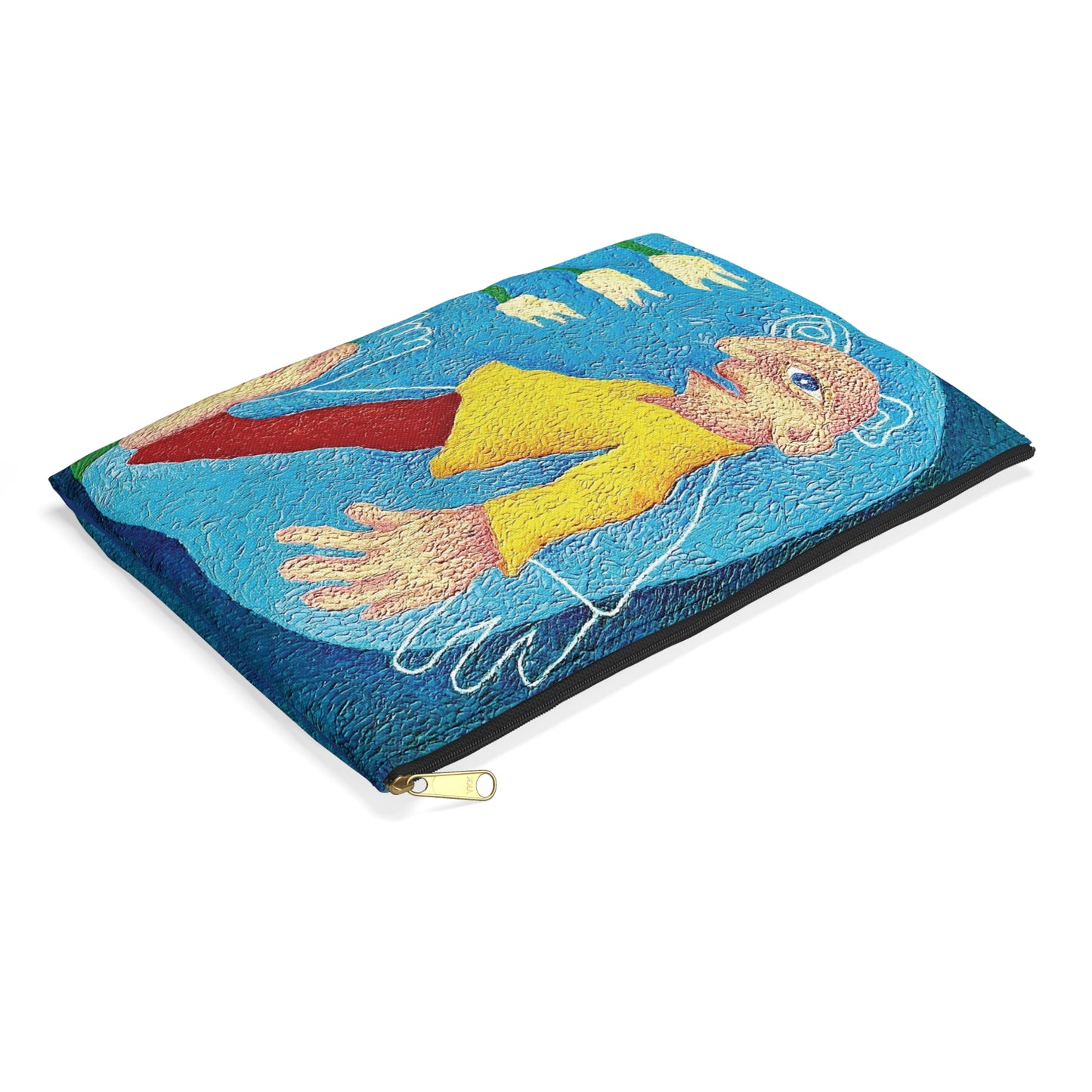 ''Gravity'' Zippered Pouch