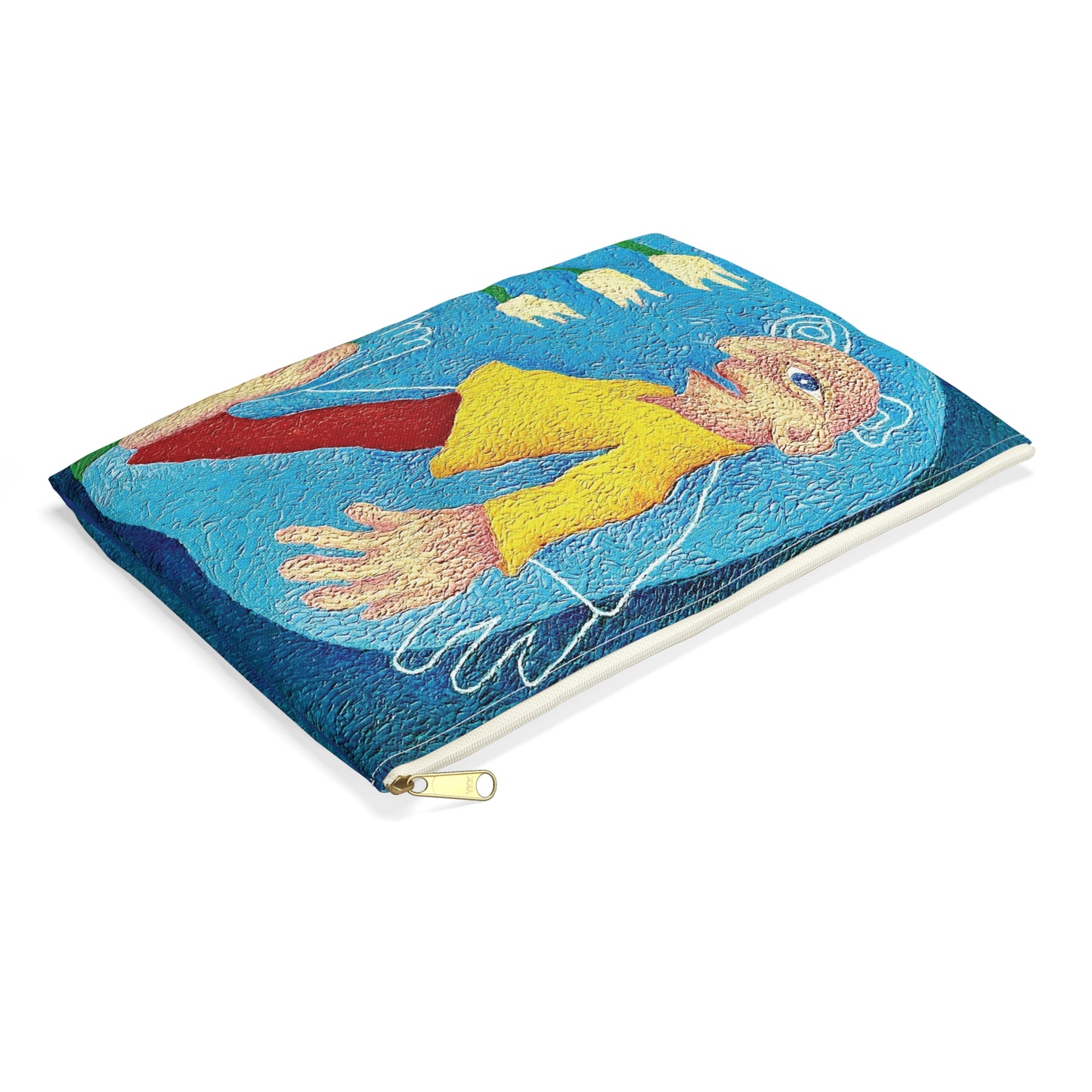 ''Gravity'' Zippered Pouch