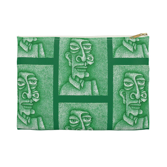 ''Getting Green'' Zippered Pouch