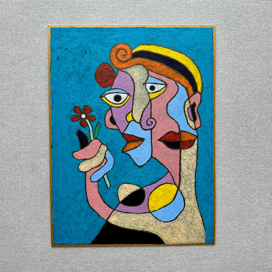 ''Woman With Flower / Fleur''