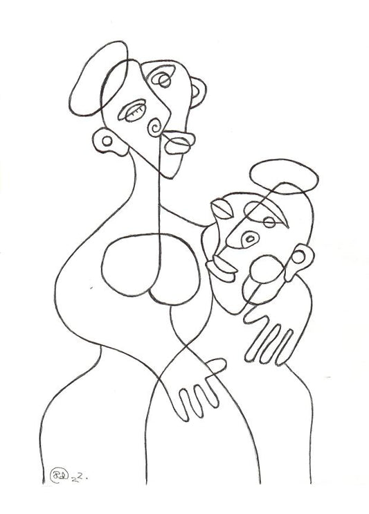 ''Madonna With A Child'' Original Artwork